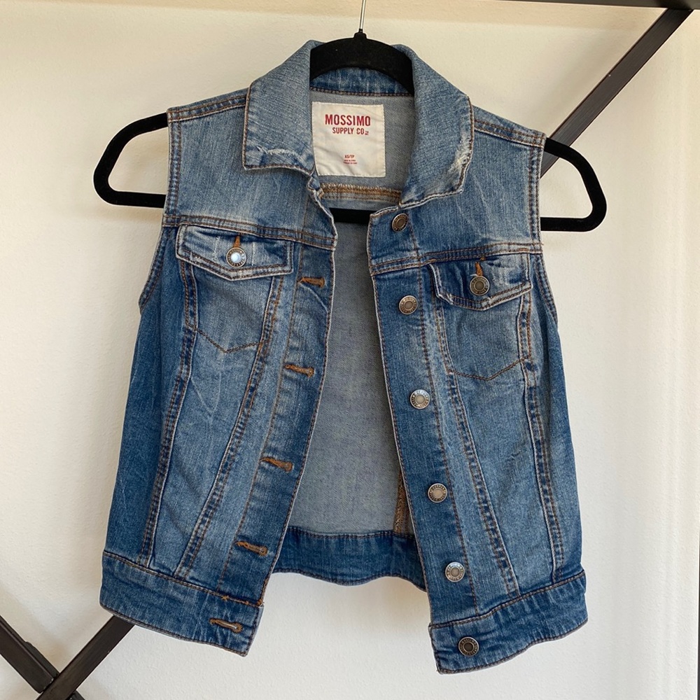 Mossimo Supply Co jean vest